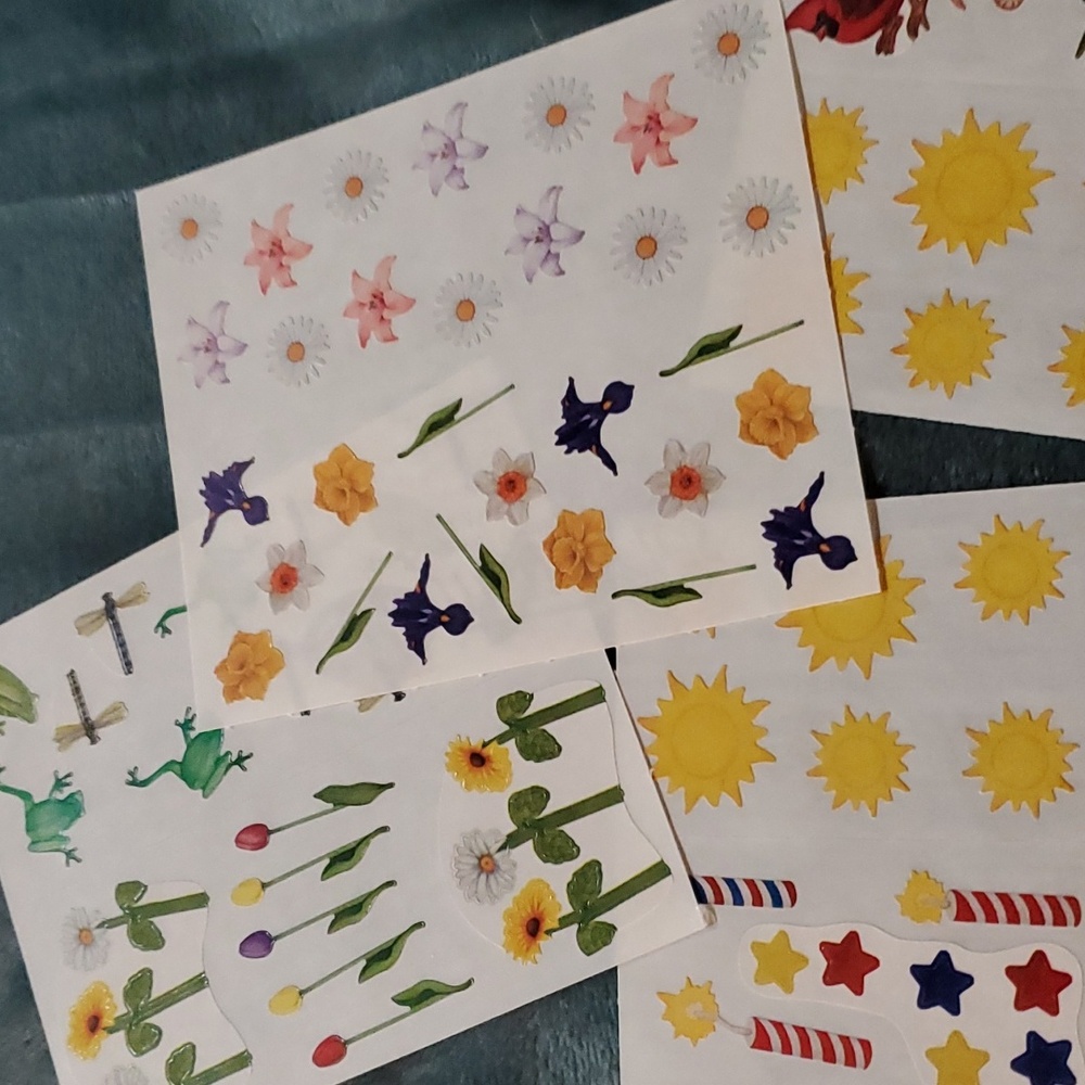 Creative Memories Spring & Summer Stickers Scrapbooking - Picture 5 of 7